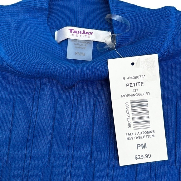 TAN Jay Long Sleeve Cowl Neck Pullover NWT - Picture 2 of 9